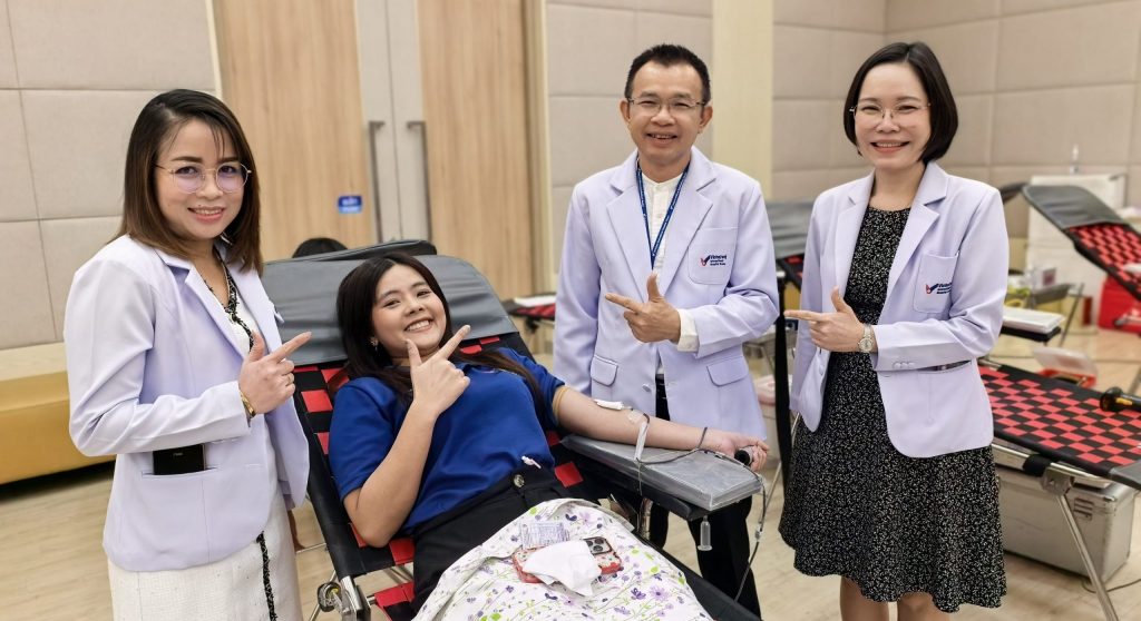 รพ.วิชัยเวชฯ อ้อมน้อย ผนึกกำลังชุมชน ร่วมบริจาคโลหิต ขับเคลื่อนสังคมแห่งการให้ที่ยั่งยืน